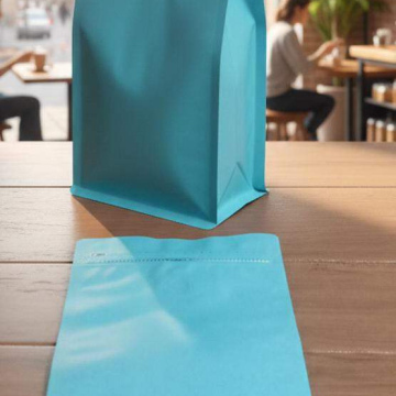 EMP95f	Empaque Bolsa Café 2 libra 15*32.5+10cm Azul