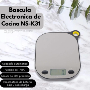 H302	Balanza Portable Hogar Cocina K31 15Kg/01g  