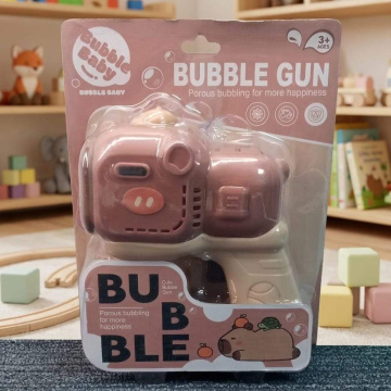 JU041	Juguete PISTOLA DE BURBUJAS DE JUGUETE-KAPIBARA