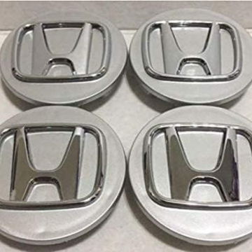 VEH03e	Vehicular Tapa-Rim Eje de Llanta Honda 62i.(69e.) mm CRV/Pilot Gris (logo Plateado)