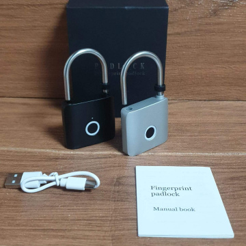 EL051	Electrónico Candado Digital Huella recargable tipoC Impermeable IP65