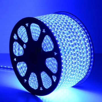 LUZ14	Luz Cinta Manguera 110V Color Azul 5050-60