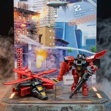 JU115	Juguete ROBOT TRANSFORMER ELICOPTERO