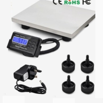 H137	Balanza Piso Portable 300Kg/0.1Kg 52cm*42cm Inoxidable SIN IVA
