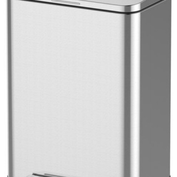 MUE45	Mueble Basurero Inoxidable 50 Litro con Petal Frontal-Wide