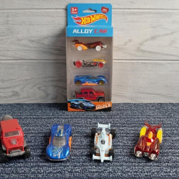 JU006	Juguete SET DE CARROS DE JUGUETE (4PCS)