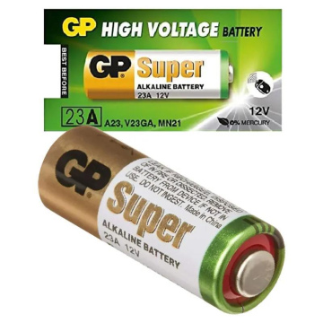 BAT04	Electrónico Batería Alarma 12V 23A GP