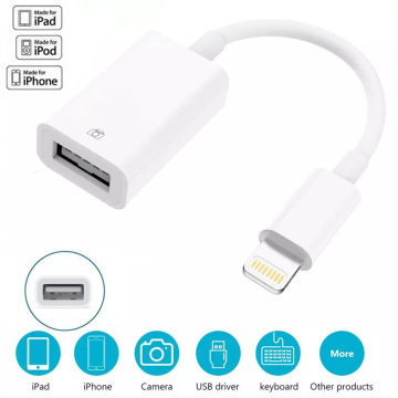 AC01	Electrónico Adaptador Celular OTG iPhone (USB a Lightning)