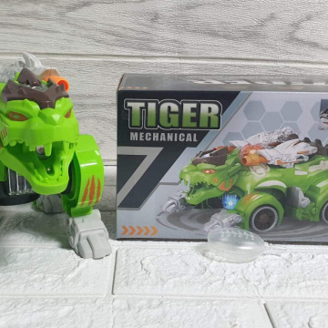 JU155	Juguete CARRO DRAGON ELECTRICO CON LUCES+AEROSOL