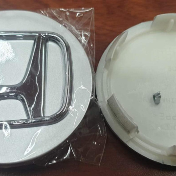 VEH03a	Vehicular Tapa-Rim Eje de Llanta Honda 62i.(69e.) mm CRV/Pilot Plateado (logo Plateado)