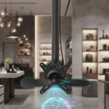 ELE97	Electrónico Máquina de Publicidad Holográfica 3D 43mm 384Led