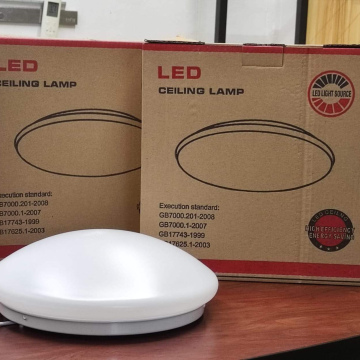 I213	Luz Bujía 12W 3500K Techo Sensor de Movimiento (Forma Hemisférica)