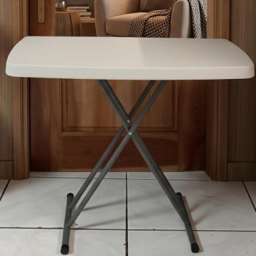 MU021	Mueble Mesa plegable plástica para exteriores 77*50*74cm (blanco)