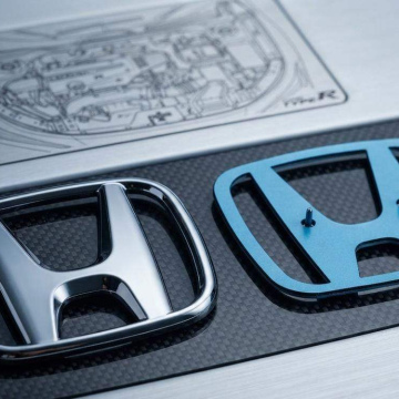 VEH27	Vehicular Emblema Honda Frontal Logo 12.3cm