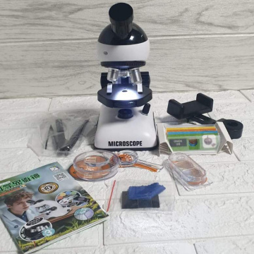 LA002	Laboratorio Microscopio Kit de Experimentos Científicos para estudiante escolar (caja herramientas)